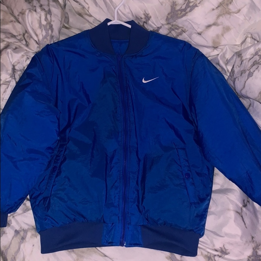 This is a reversible Nike Jacket.